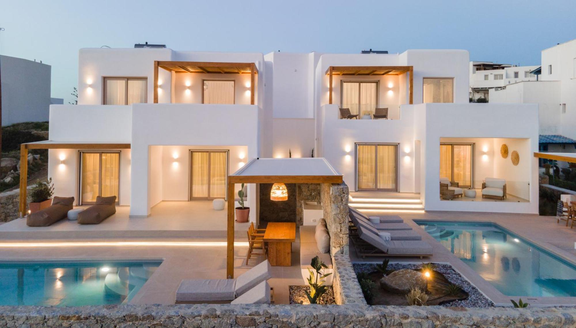 Villa Fyroi Naxos à Agia Anna  Extérieur photo
