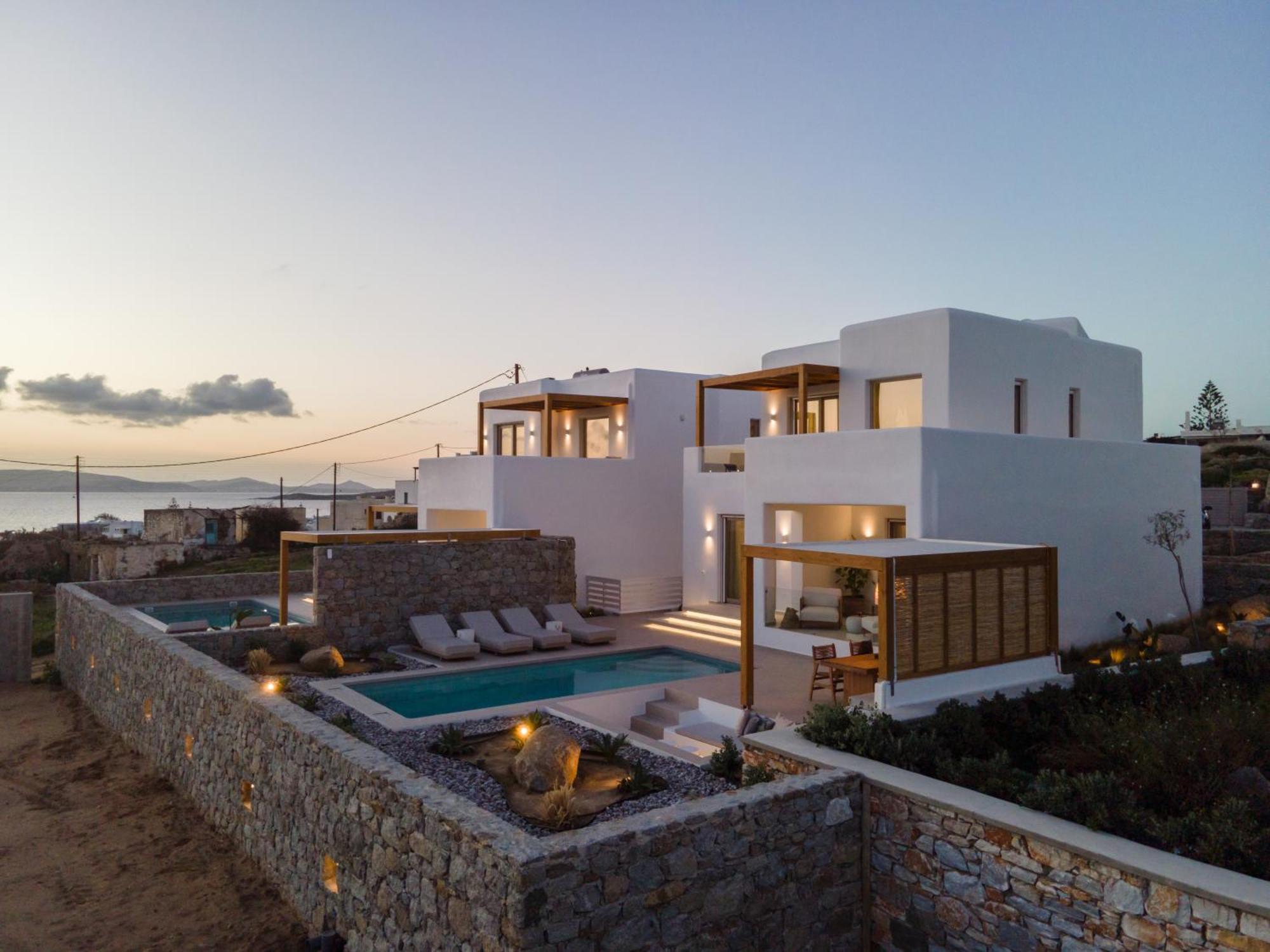 Villa Fyroi Naxos à Agia Anna  Extérieur photo