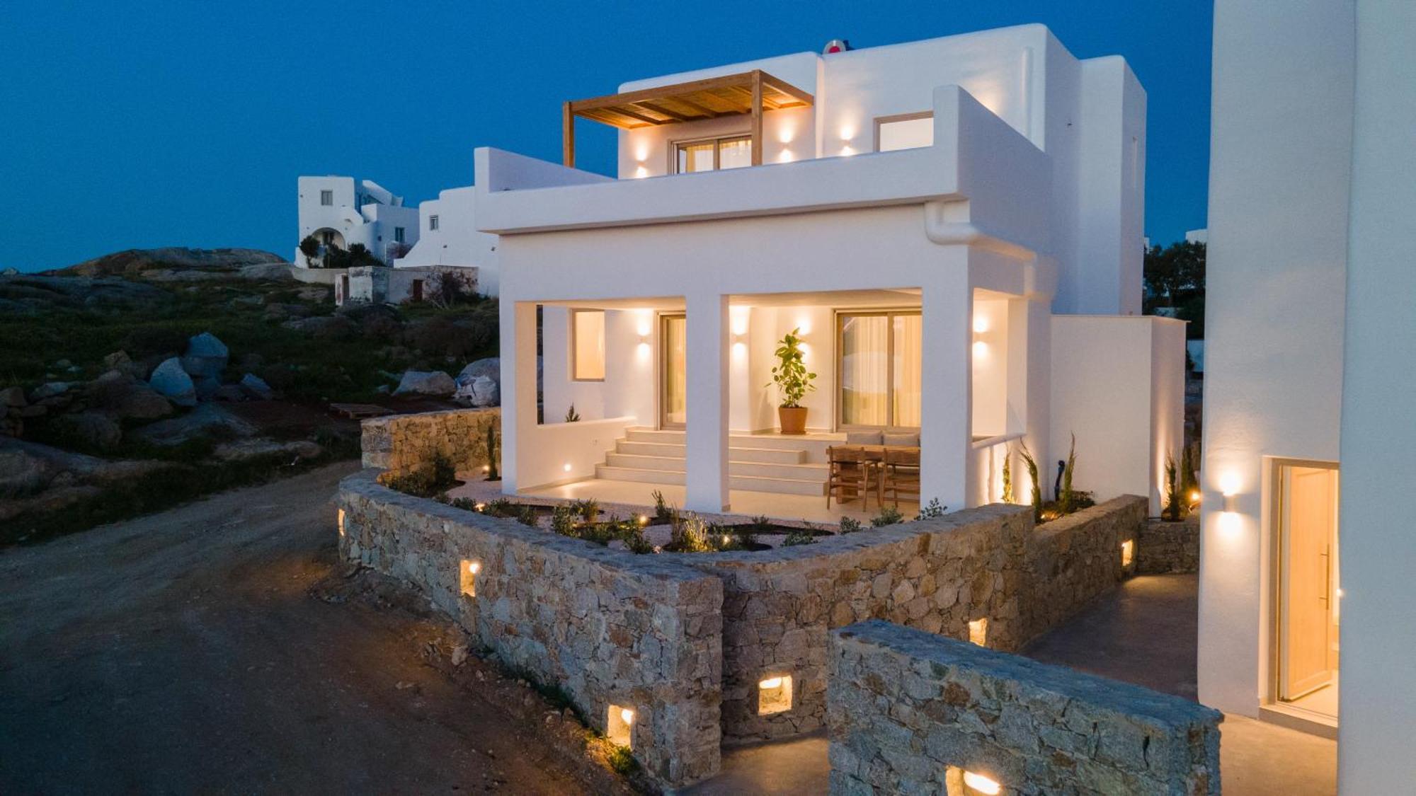 Villa Fyroi Naxos à Agia Anna  Extérieur photo
